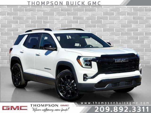 2026 GMC Terrain Elevation in Summit White — front three-quarter view