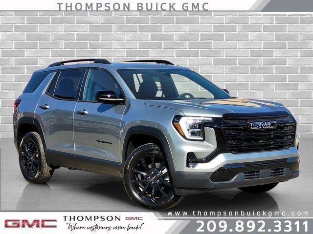 2026 GMC Terrain Elevation in Sterling Metallic — front three-quarter view